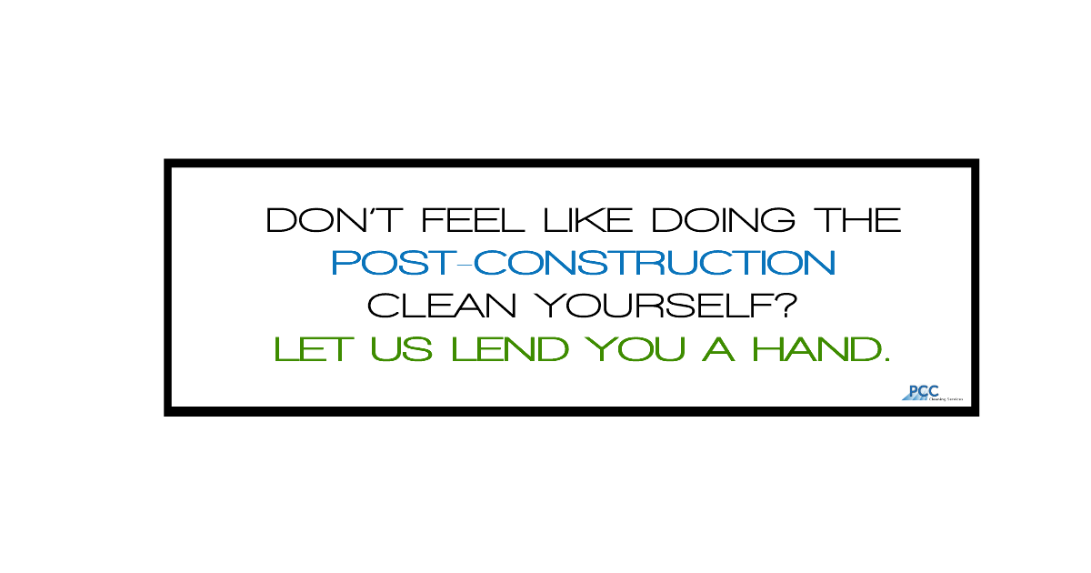 post-construction clean