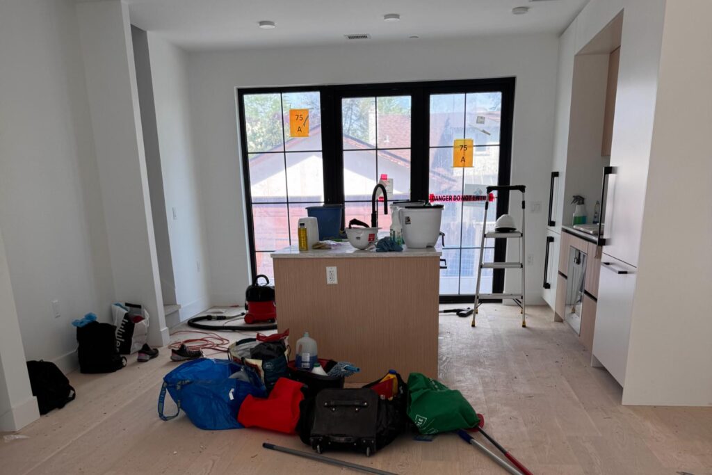 newly cleaned renovated development unit in Vancouver