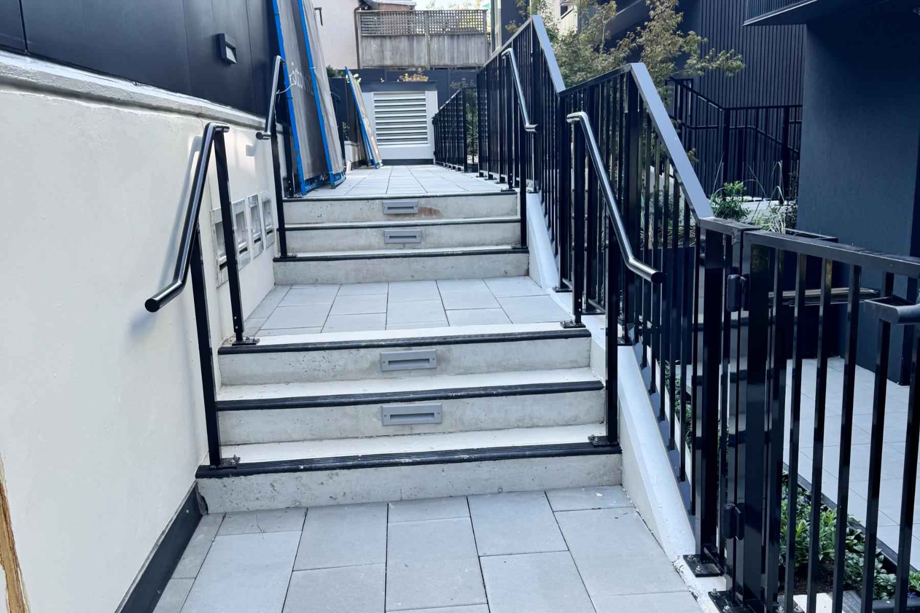 cleaned exterior staircase cleaned exterior staircase