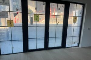 cleaned windows