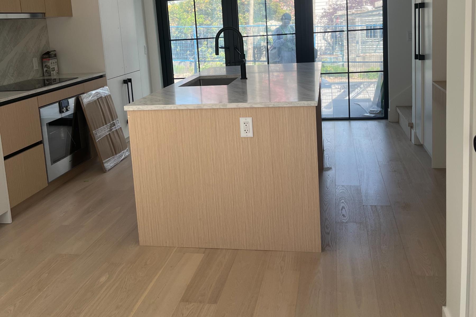 post constuction clean condo